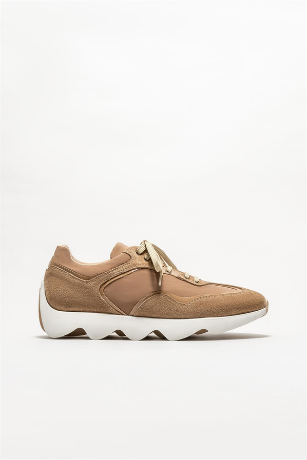 Vizon deri erkek spor ayakkabı - Elle Shoes