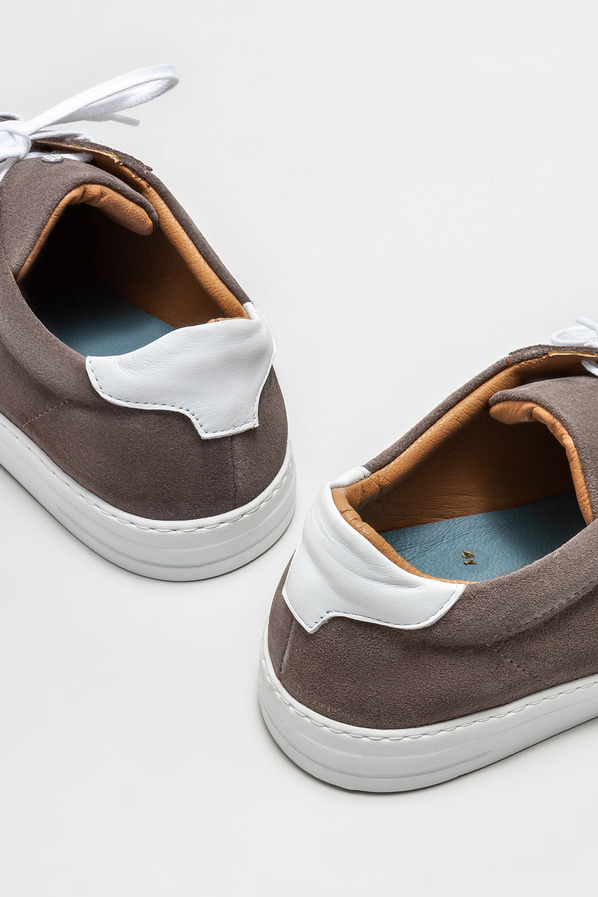 Vizon deri erkek spor ayakkabı - Elle Shoes