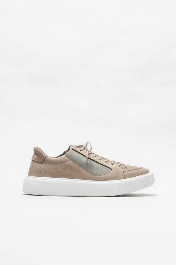 Vizon deri erkek spor ayakkabı - Elle Shoes