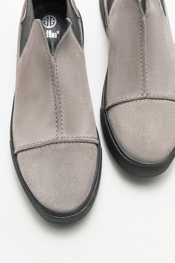 Vizon deri erkek bot - Elle Shoes