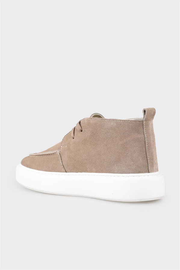 Vizon deri erkek bot - Elle Shoes