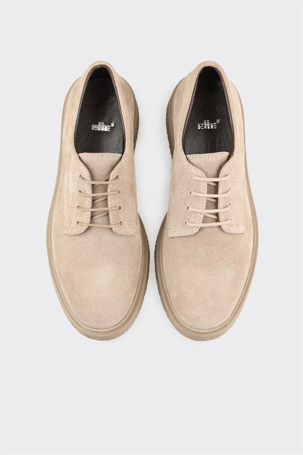 Vizon Deri Kadın Günlük Ayakkabı