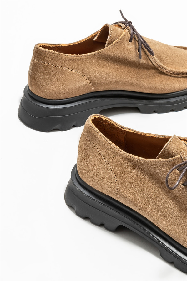 Vizon deri kadın günlük ayakkabı, günlük kullanım için - Elle Shoes