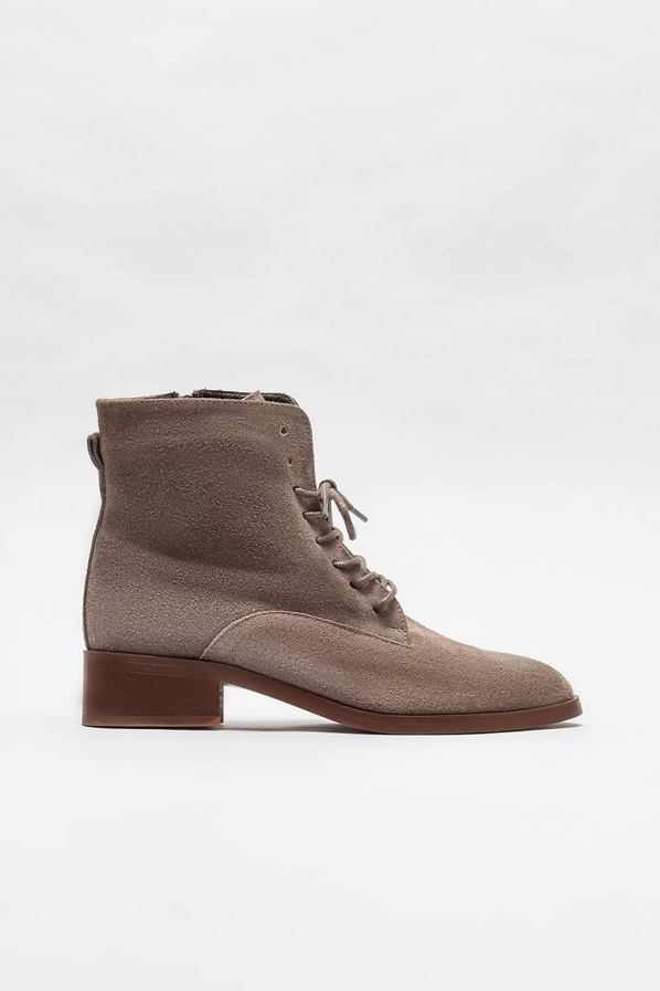 Vizon deri kadın bot, klasik stil için - Elle Shoes