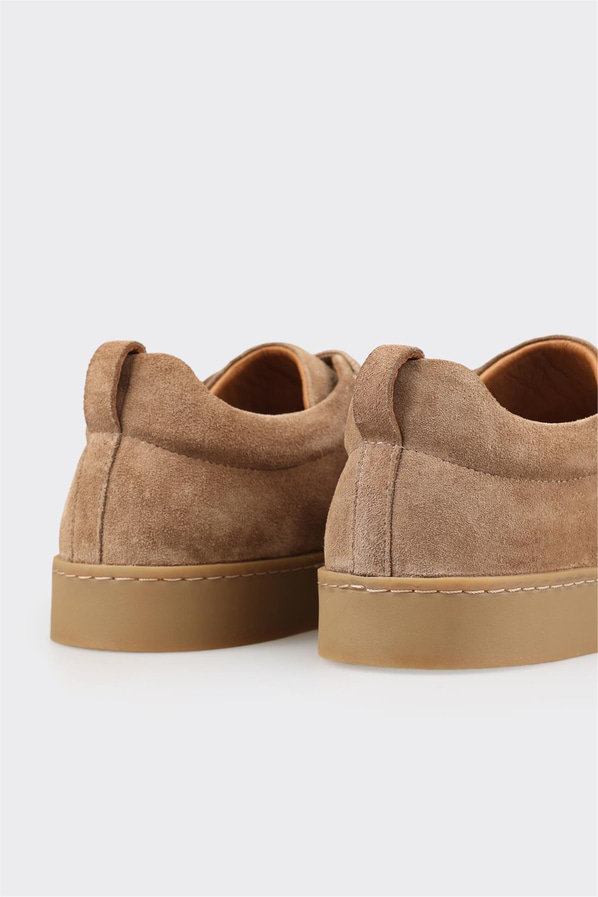 Vizon Deri Kadın Spor Ayakkabı