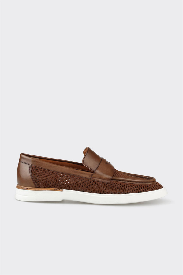 Vizon erkek loafer, günlük kullanım için - Elle Shoes