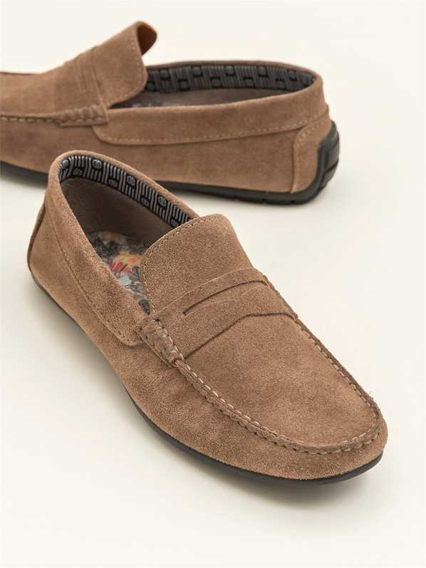 Vizon Hakiki Deri Erkek Loafer