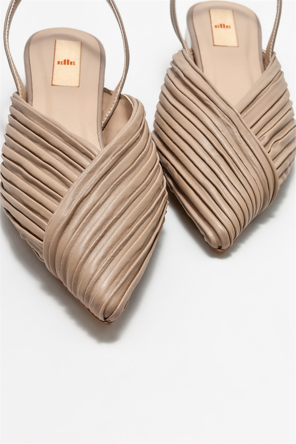 Vizon kadın babet - Elle Shoes