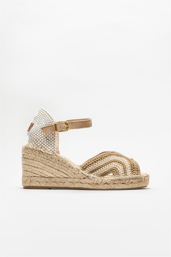 Vizon dolgu topuklu kadın ayakkabı - Elle Shoes