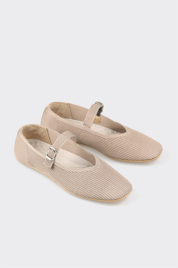 Vizon kadın babet, günlük kullanım için - Elle Shoes