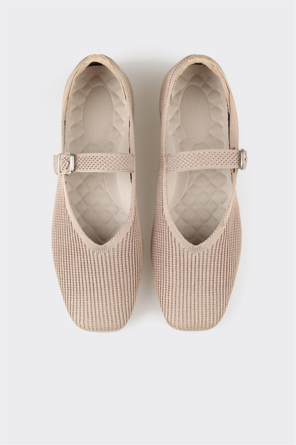 Vizon kadın babet, günlük kullanım için - Elle Shoes