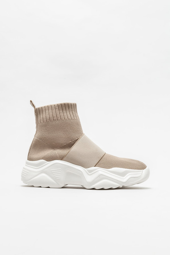 Vizon düz kadın bot, günlük kullanım için - Elle Shoes