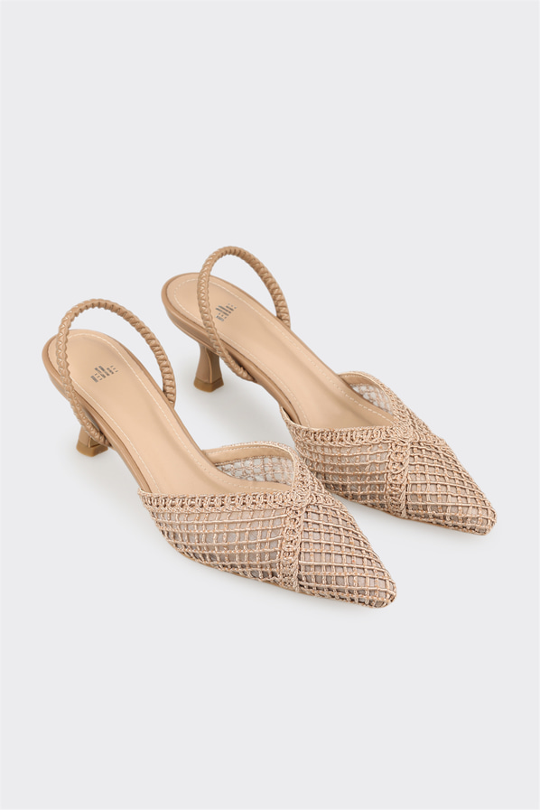 Vizon kadın klasik ayakkabı - Elle Shoes