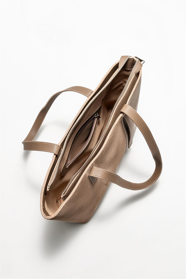 Vizon kadın omuz çantası - Elle Shoes