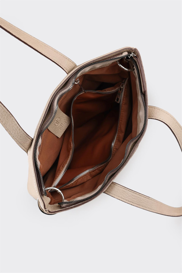 Vizon kadın omuz çantası - Elle Shoes