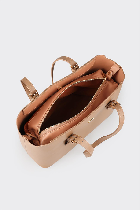 Vizon kadın omuz çantası - Elle Shoes