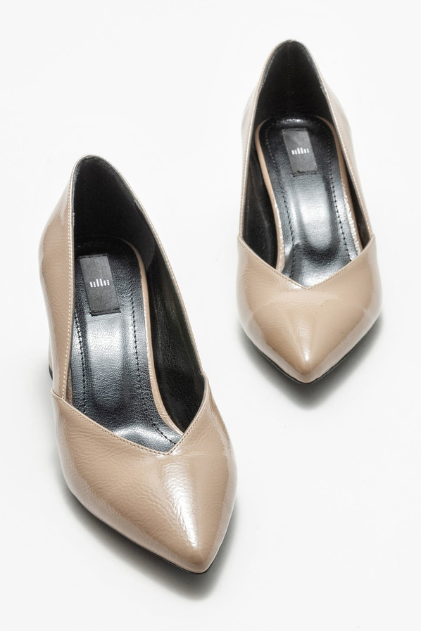 Vizon topuklu kadın ayakkabı - Elle Shoes