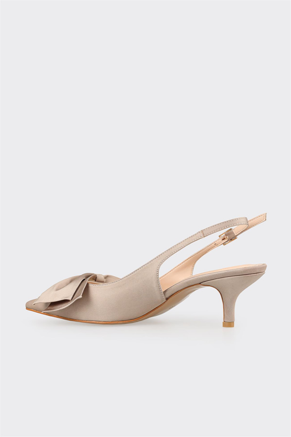 Vizon topuklu kadın ayakkabı - Elle Shoes