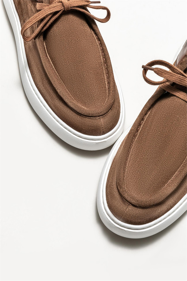 Vizon deri erkek günlük ayakkabı, günlük kullanım için - Elle Shoes