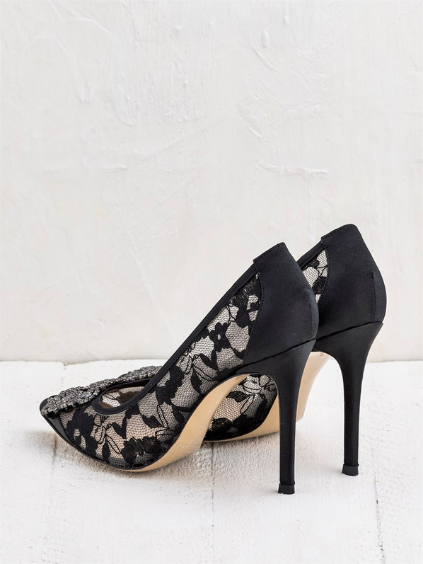 Siyah kadın ayakkabı - Elle Shoes