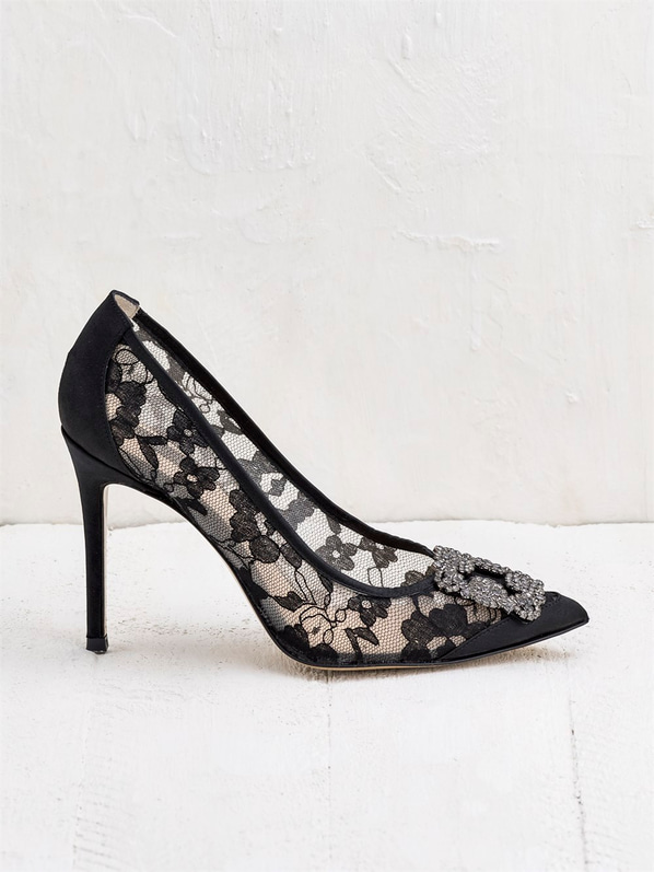 Siyah kadın ayakkabı - Elle Shoes