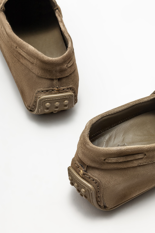 Yeşil deri erkek loafer, günlük kullanım için - Elle Shoes