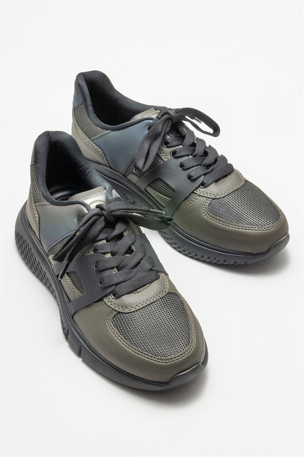 Yeşil erkek spor ayakkabı - Elle Shoes