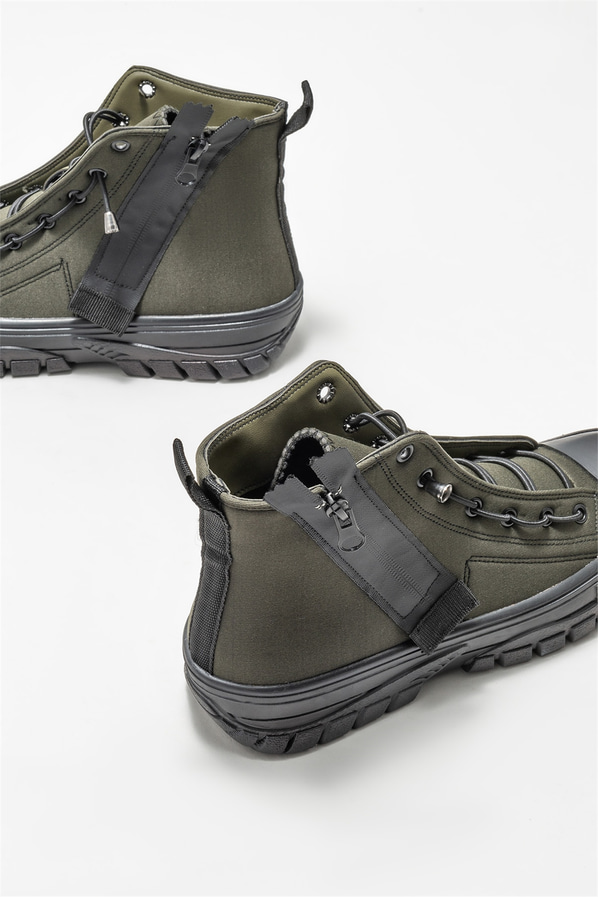 Yeşil kadın bot, günlük kullanım için - Elle Shoes
