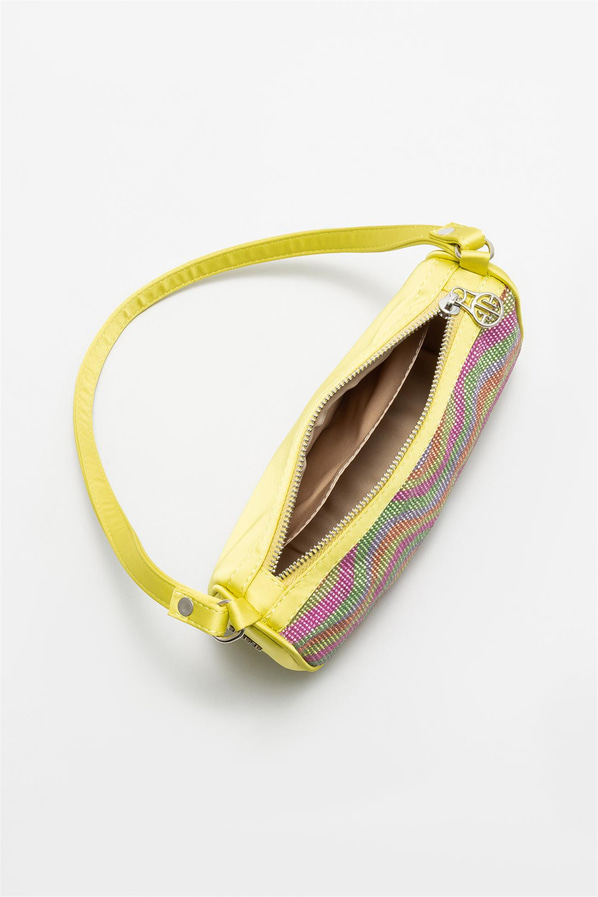 Yeşil kadın omuz çantası - Elle Shoes