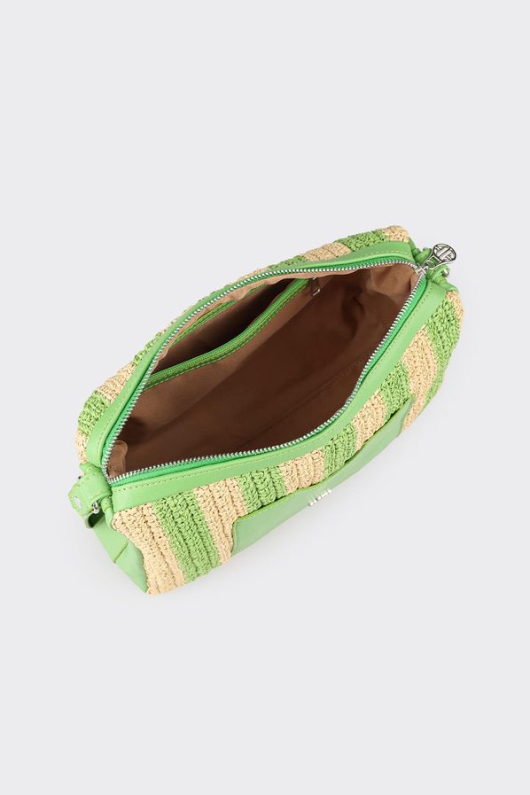 Yeşil kadın omuz çantası - Elle Shoes
