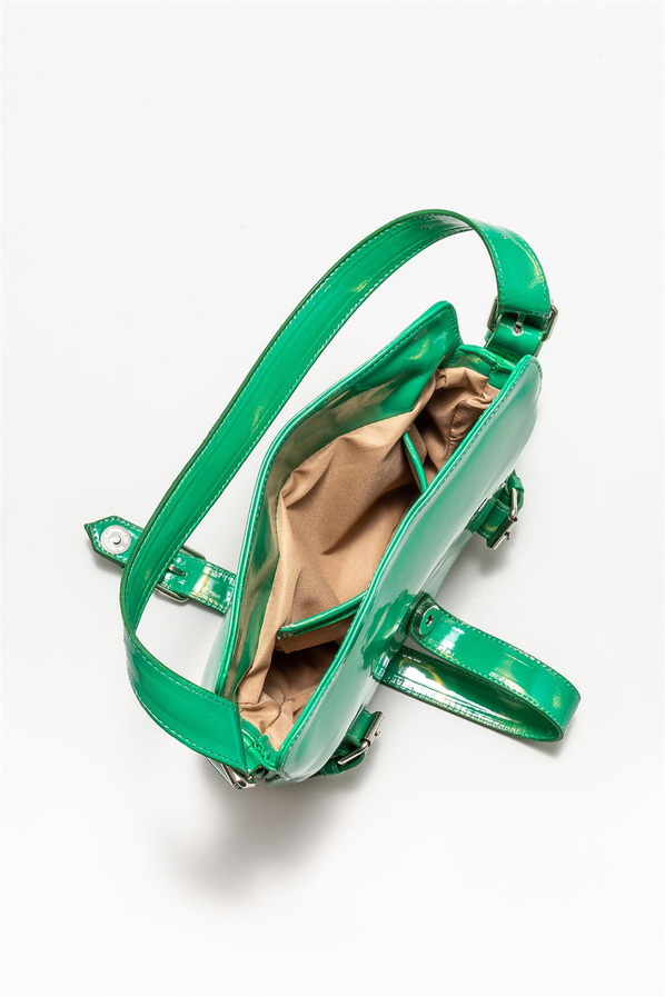 Yeşil kadın omuz çantası - Elle Shoes