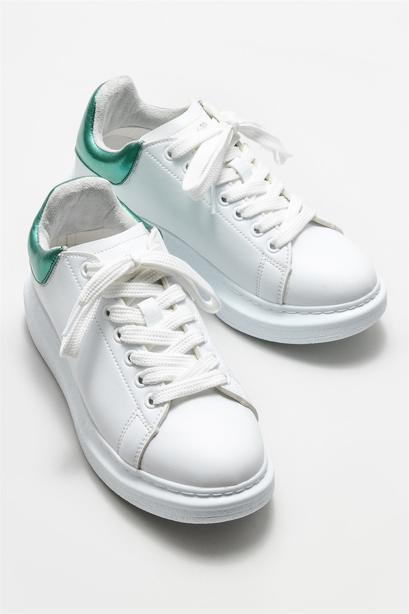 Yeşil kadın sneaker - Elle Shoes