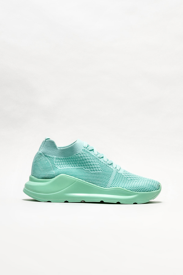 Yeşil kadın spor ayakkabı - Elle Shoes