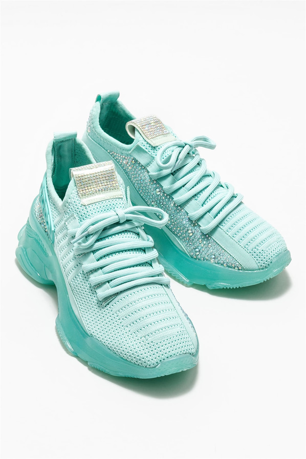 Yeşil kadın sneaker - Elle Shoes