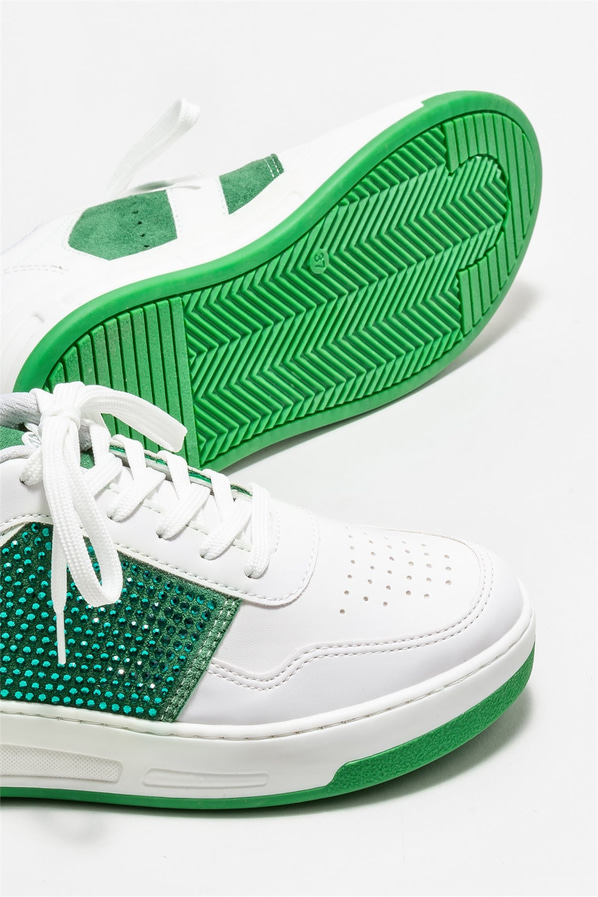 Yeşil kadın sneaker - Elle Shoes