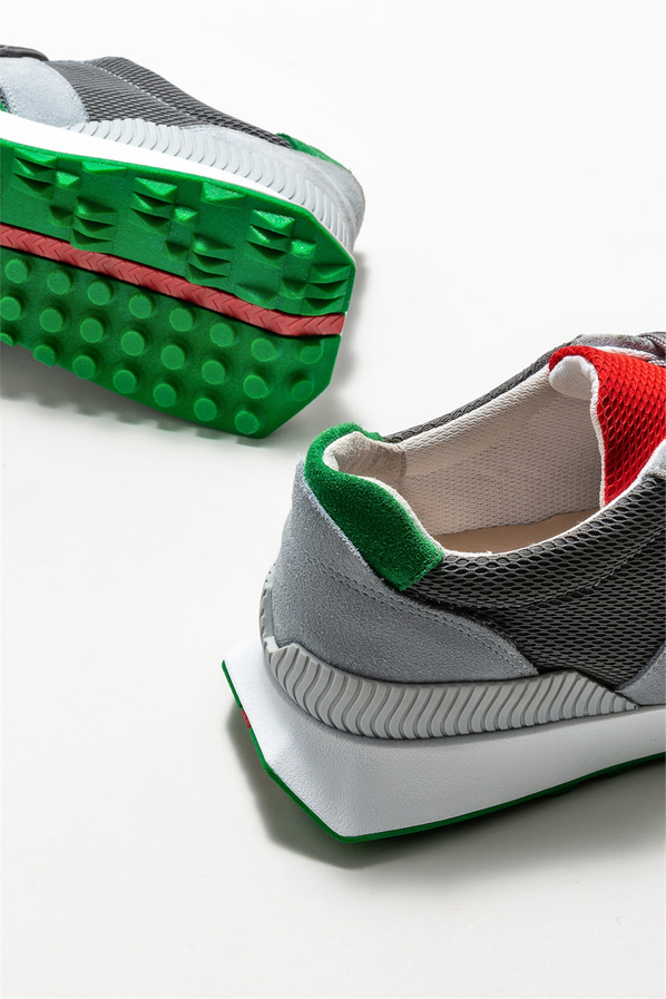 Yeşil kadın sneaker - Elle Shoes