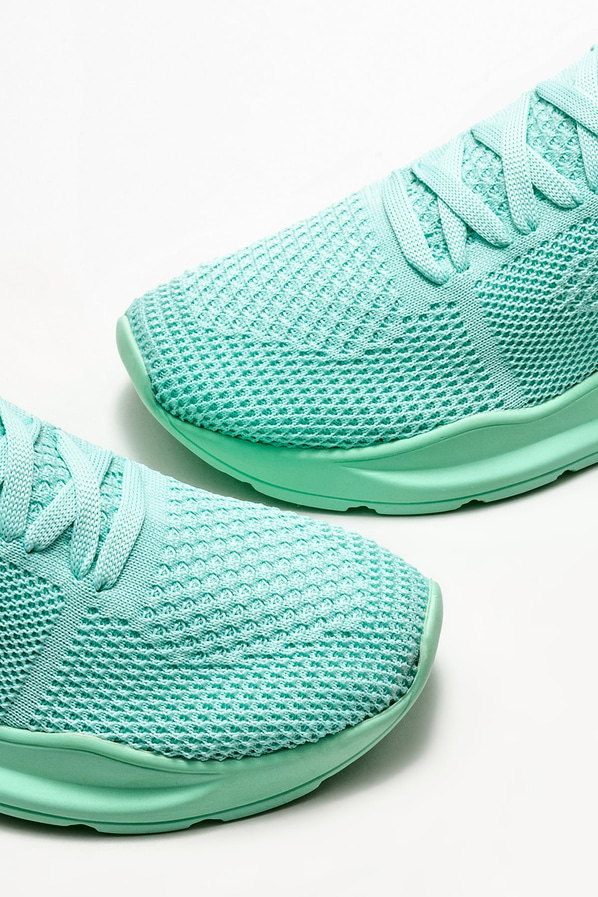 Yeşil kadın spor ayakkabı - Elle Shoes