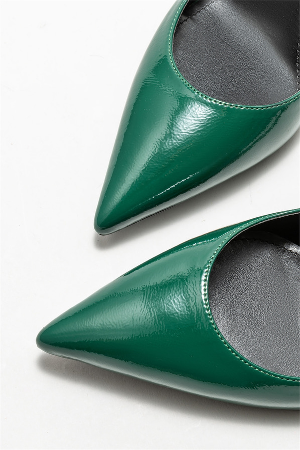 Yeşil kadın stiletto - Elle Shoes