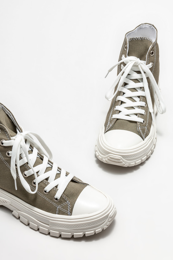 Yeşil kadın bot - Elle Shoes
