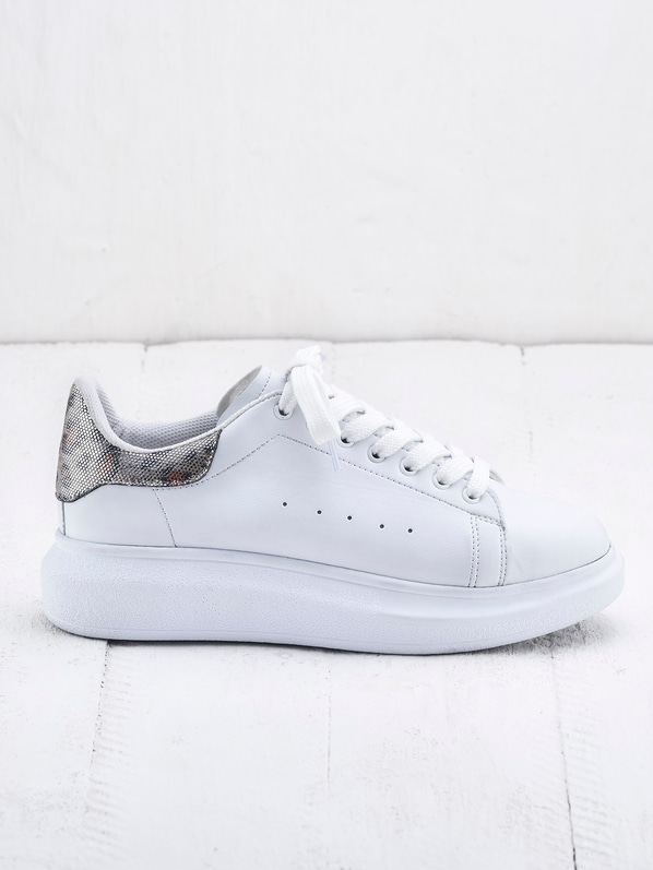 Beyaz kadın spor ayakkabı - Elle Shoes