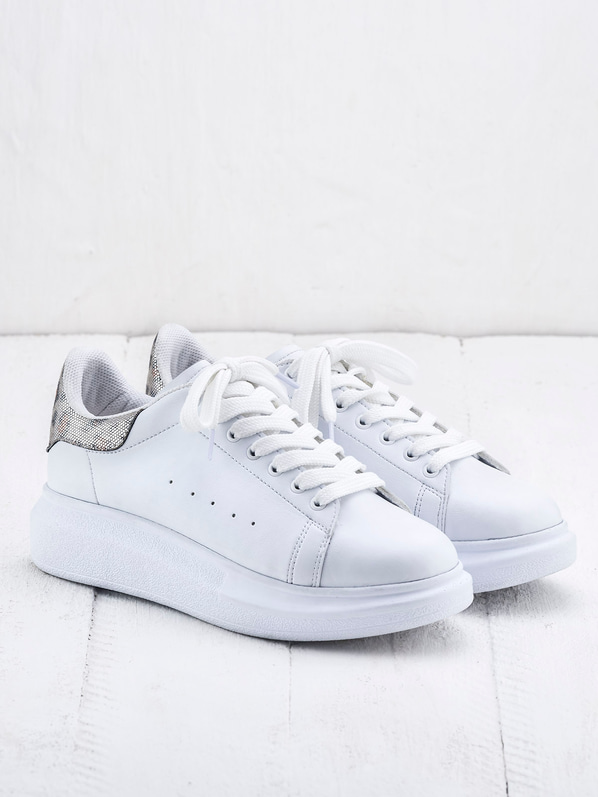 Beyaz kadın spor ayakkabı - Elle Shoes