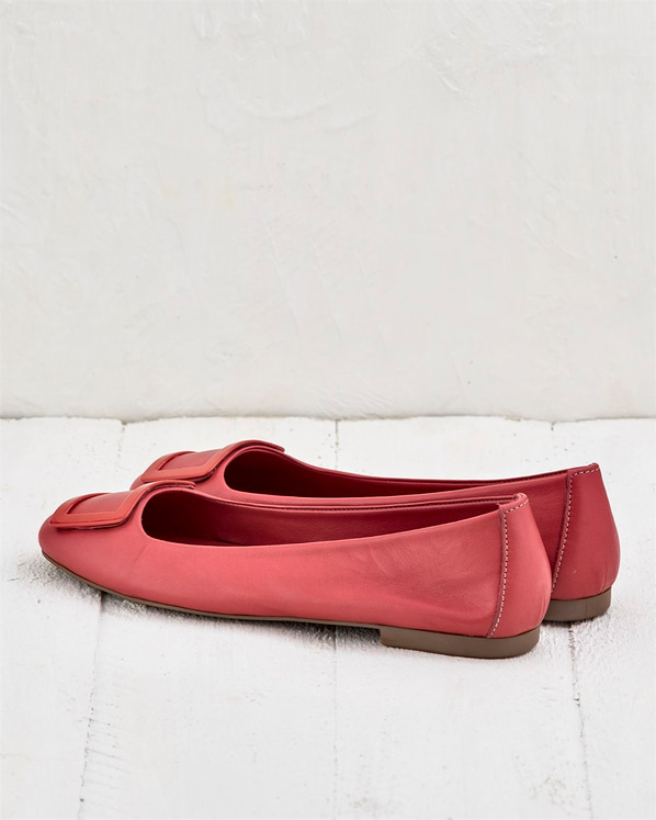 Kırmızı kadın ayakkabı - Elle Shoes