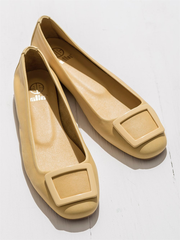 Sarı kadın ayakkabı - Elle Shoes