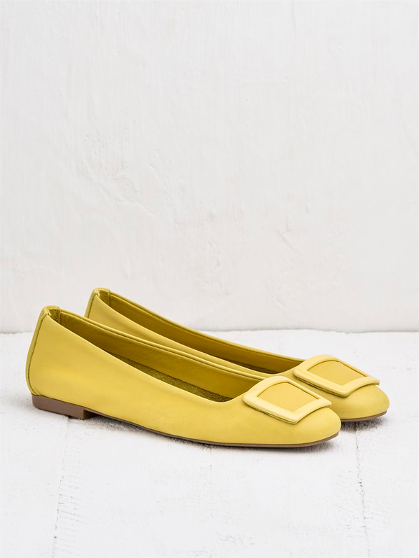 Sarı kadın ayakkabı - Elle Shoes