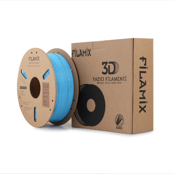 Filamix PLA+ Sky Blue Filament 1.75mm 1 Kg (Karton Makara)