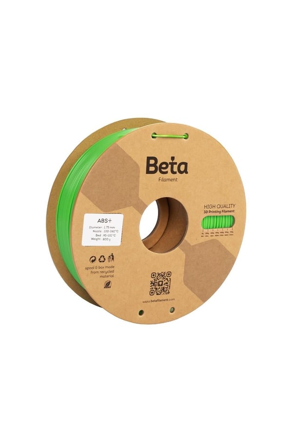 Beta ABS+ Fosforlu Yeşil Filament 1.75mm 800gr