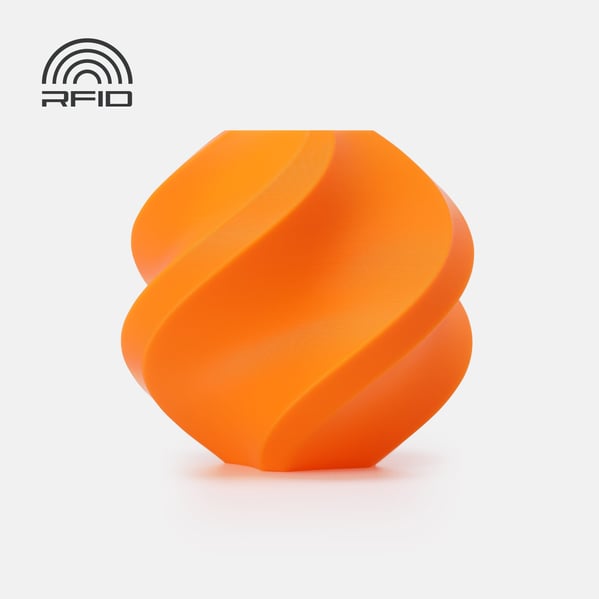 Bambu Lab PLA Basic Balkabağı Turuncusu Filament 1.75mm 1kg