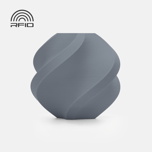 Bambu Lab PLA Matte Kül Grisi Filament 1.75mm 1kg