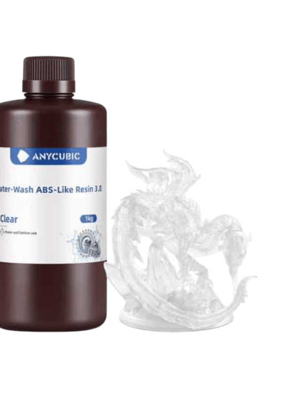 Anycubic Water-Wash ABS-Like Resin 3.0-Clear
