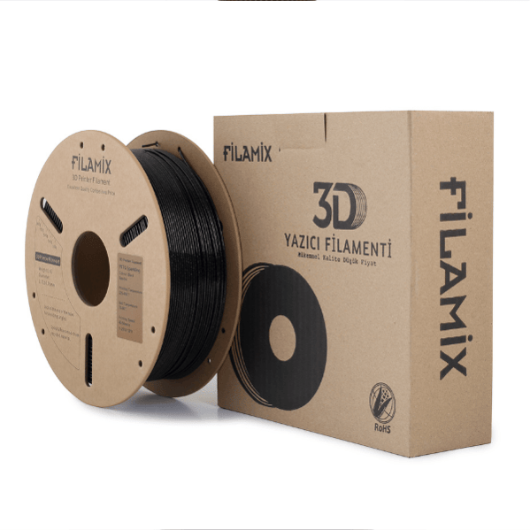 Filamix PETG Sparkling Siyah Filament 1.75mm 1 Kg
